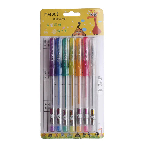 First Glitter Pen – Pack of 7 | Add a Sparkle to Your Creativity