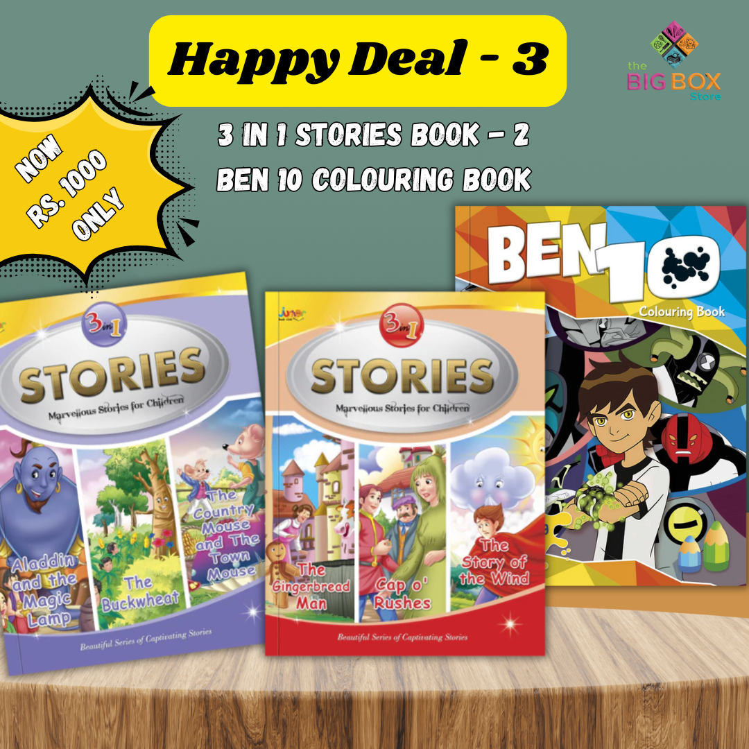 Happy Deal 3 – Storytime & Colour Combo