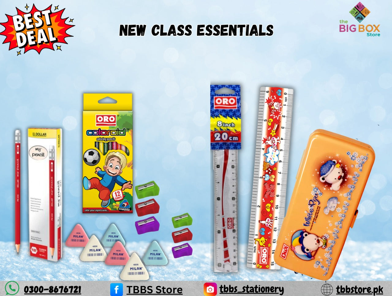 New Class Essentials Pack Best Deal for Students (Deal 02)