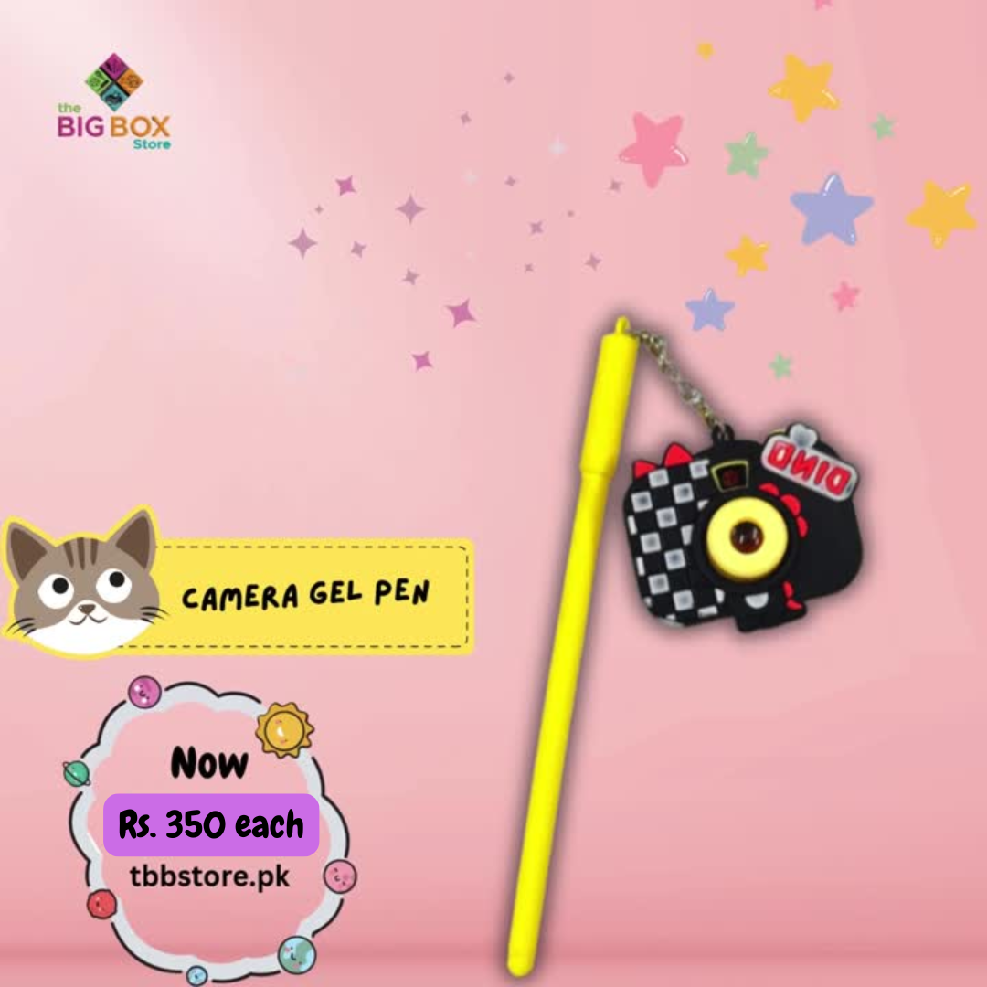 Camera Keychain Gel Pen – Capture Your Creativity