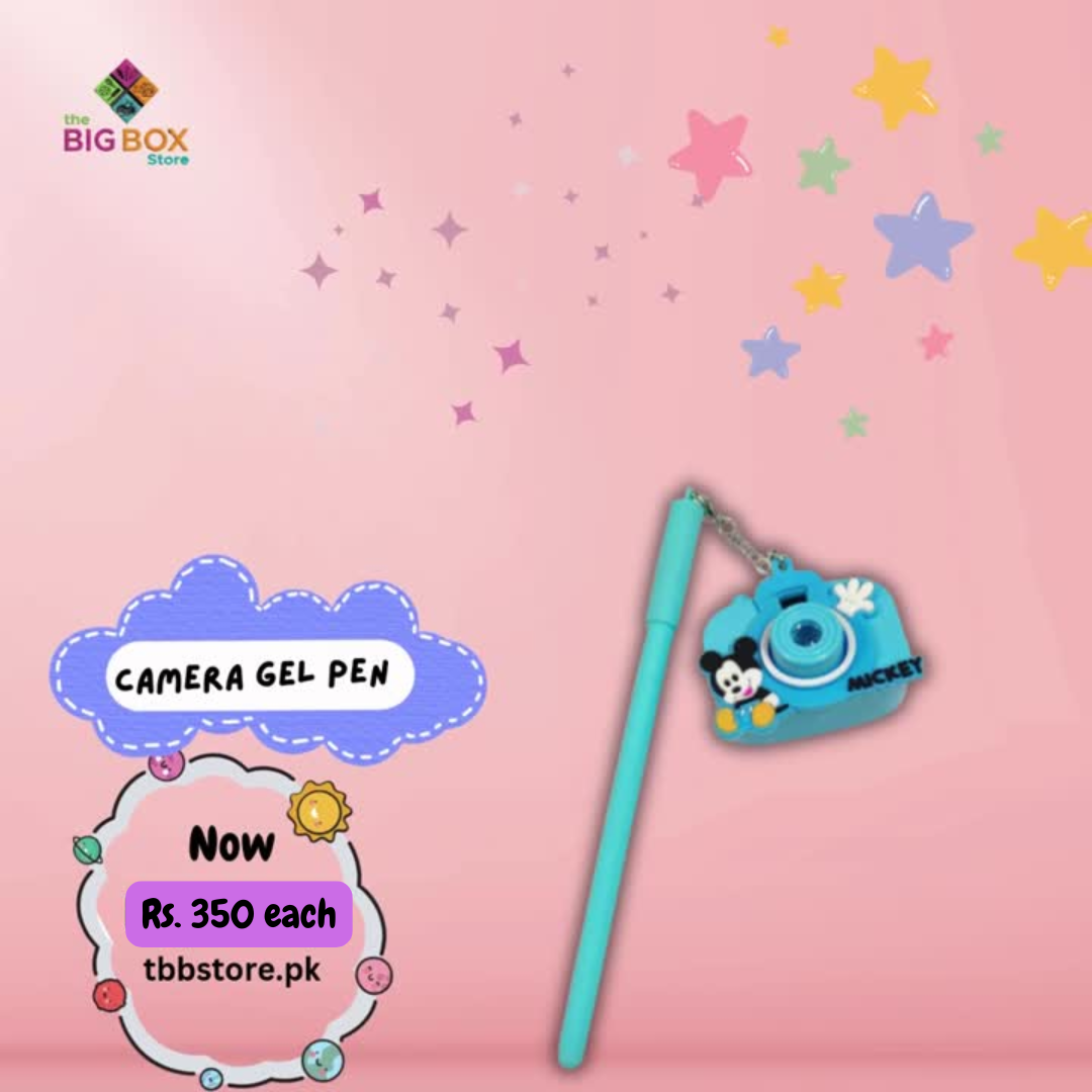 Camera Keychain Gel Pen – Capture Your Creativity
