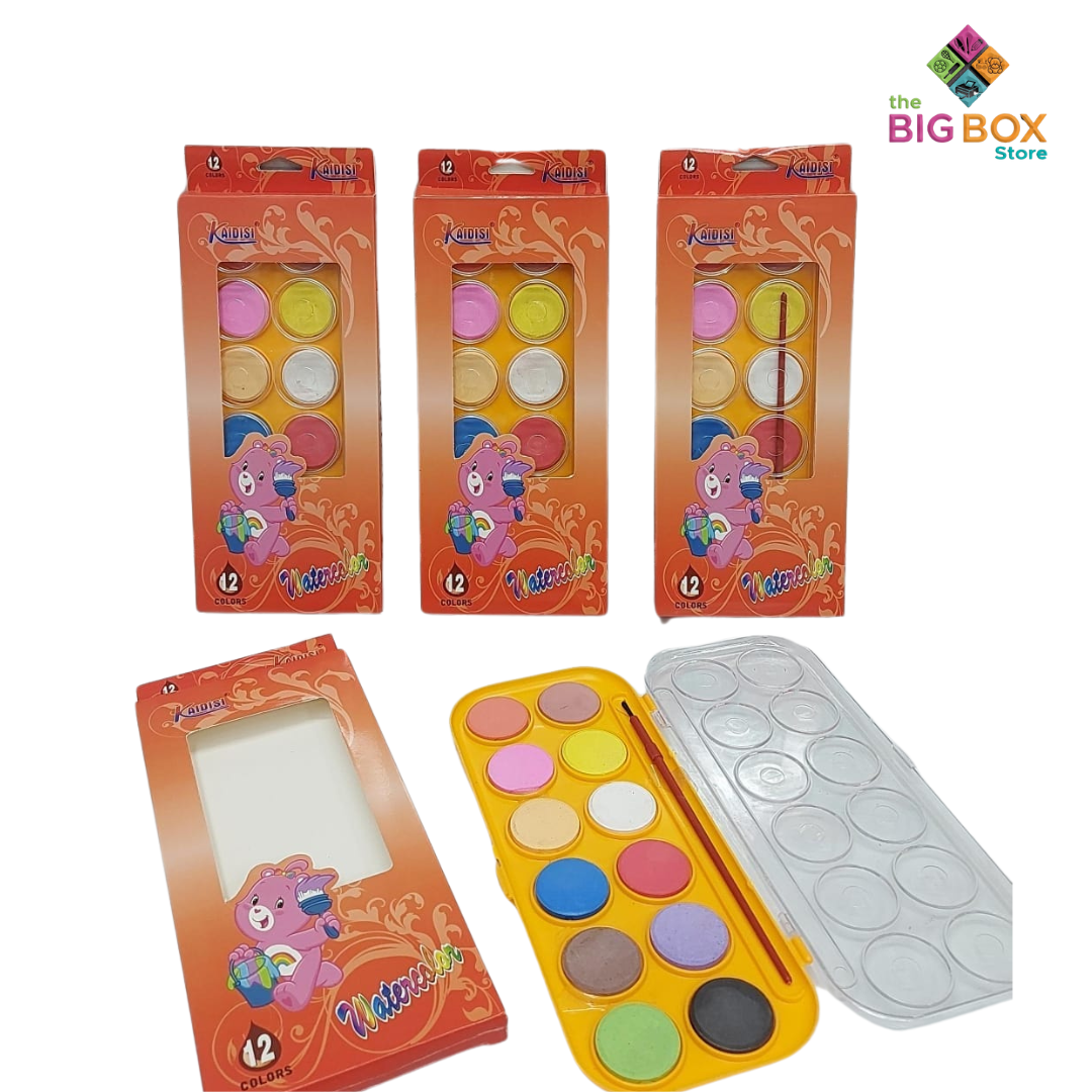 Watercolors - 12 & 16 pcs