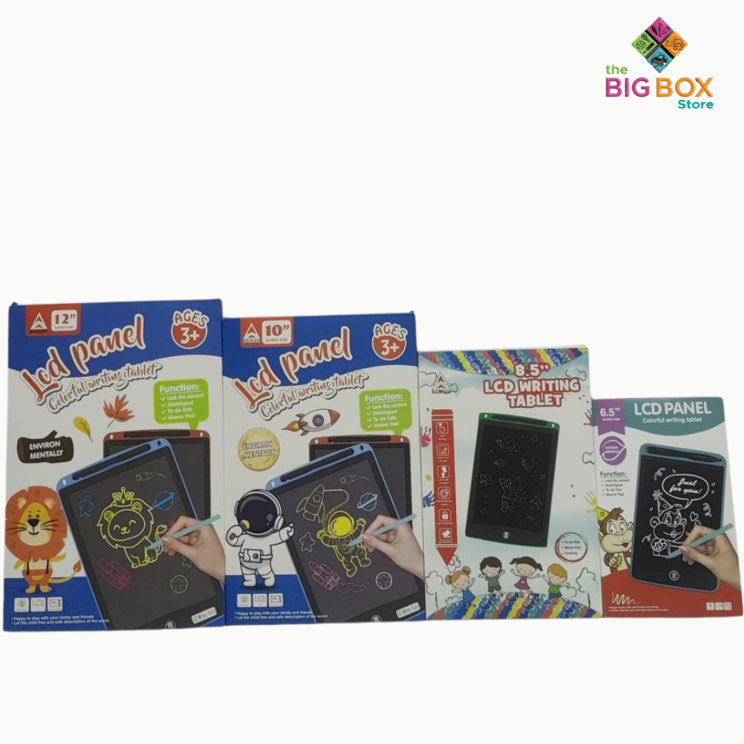 LCD Writing Tablet - Multi Colors