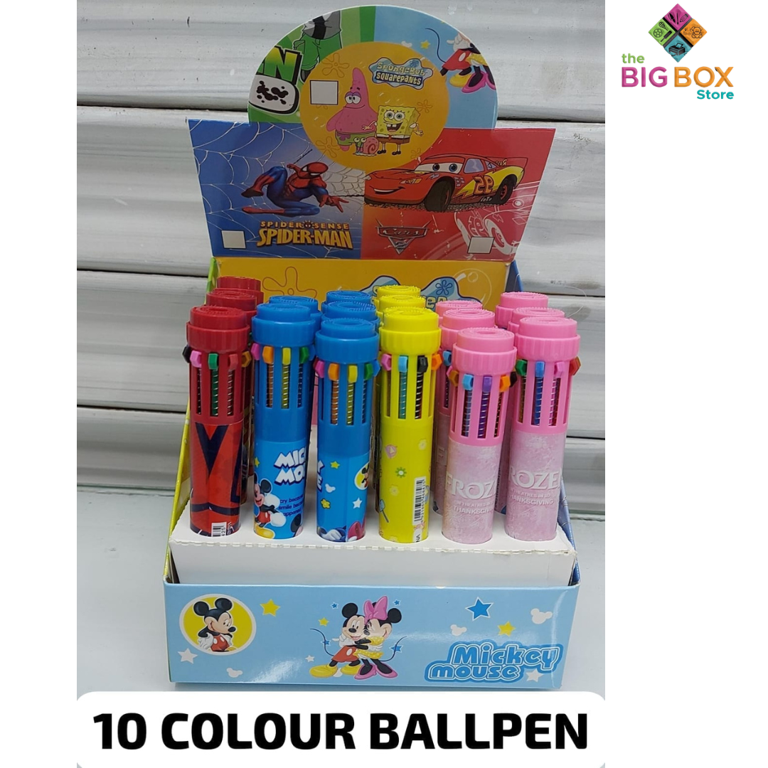 10-Color Ballpen – Fun & Functional