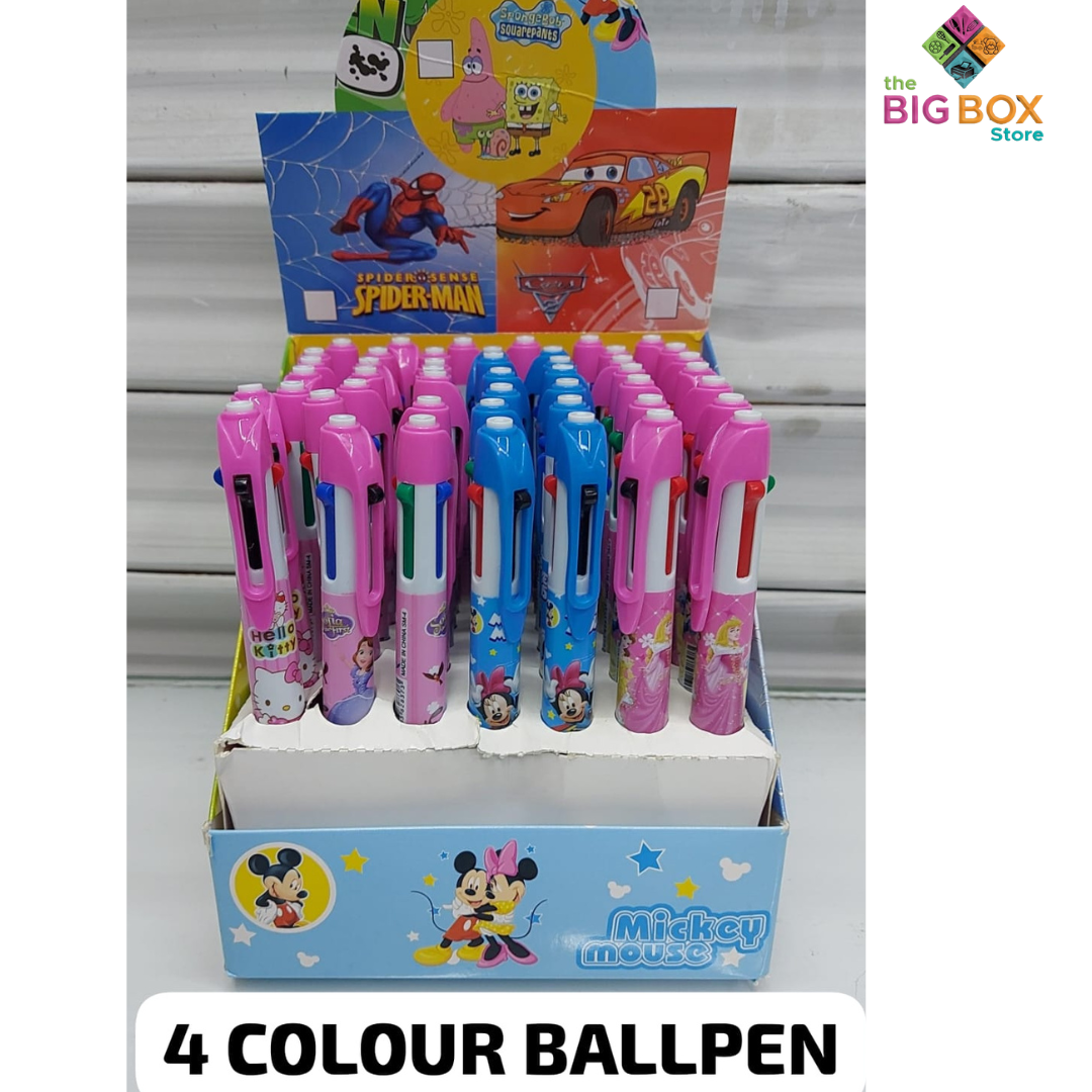 4-Color Ballpen – Fun & Practical