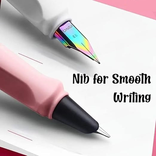 Adorable Bunny-Themed Fountain Pen Set