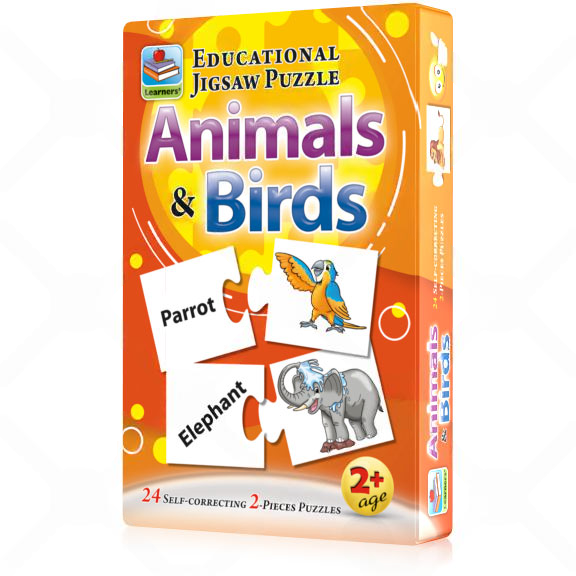 Happy Deal - 4 | Animal Learning Set for Kids (Ages 3+)