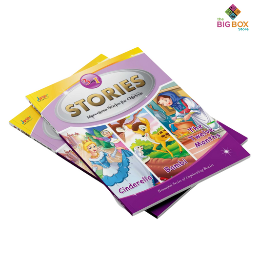 3-in-1 Marvelous Stories for Children – Cinderella, Bambi, The Twelve Months