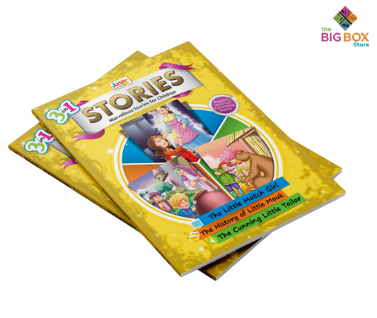 3 in 1 Stories Book – Classic Tales for Kids