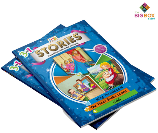 3 in 1 Stories Book – Marvelous Tales for Children