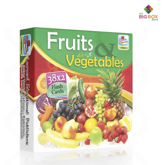 Fruits & Vegetables Flash Cards